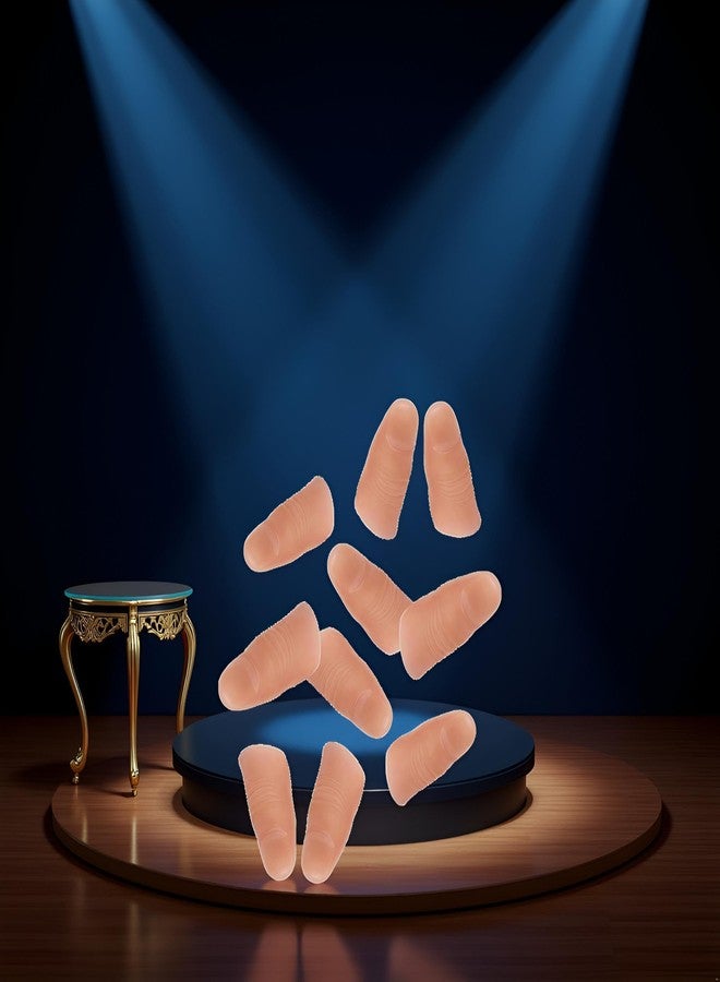 مجموعة وينتوين آب المكونة من 10 قطع من أصابع الخدع السحرية، أطراف إبهام مزيفة، دعائم عروض مسرحية، أدوات وملحقات سحرية، ألعاب مبتكرة - Image 3